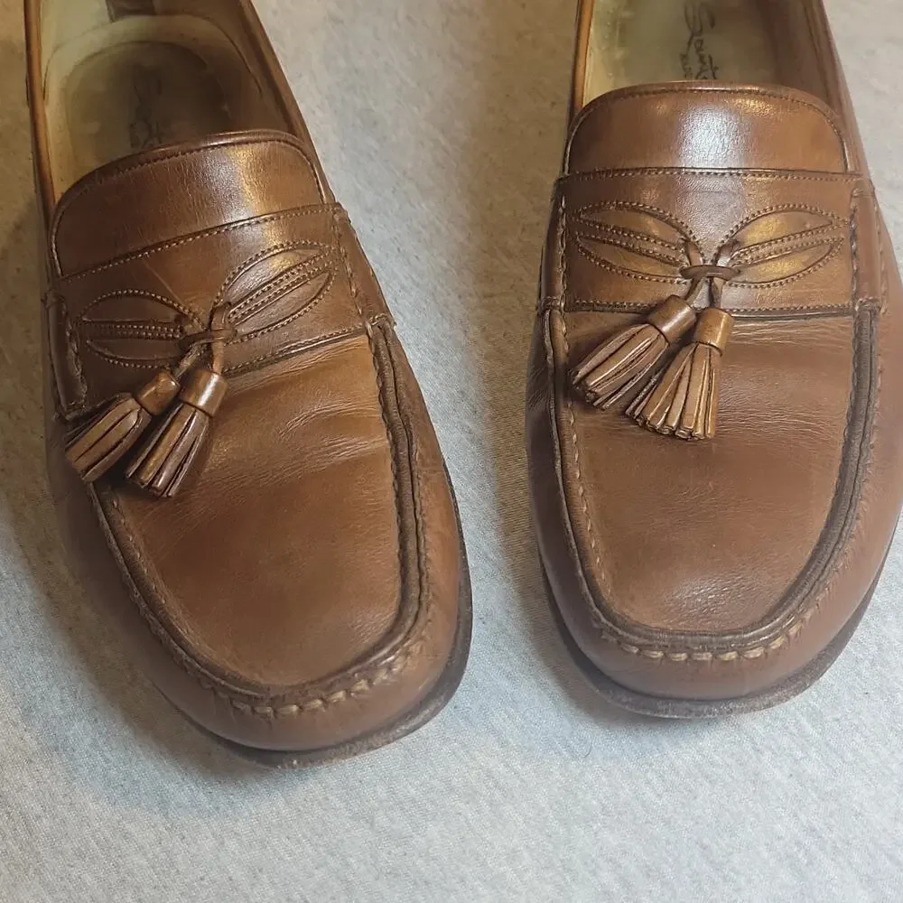 Tassle Loafers Santoni Men's sz 10